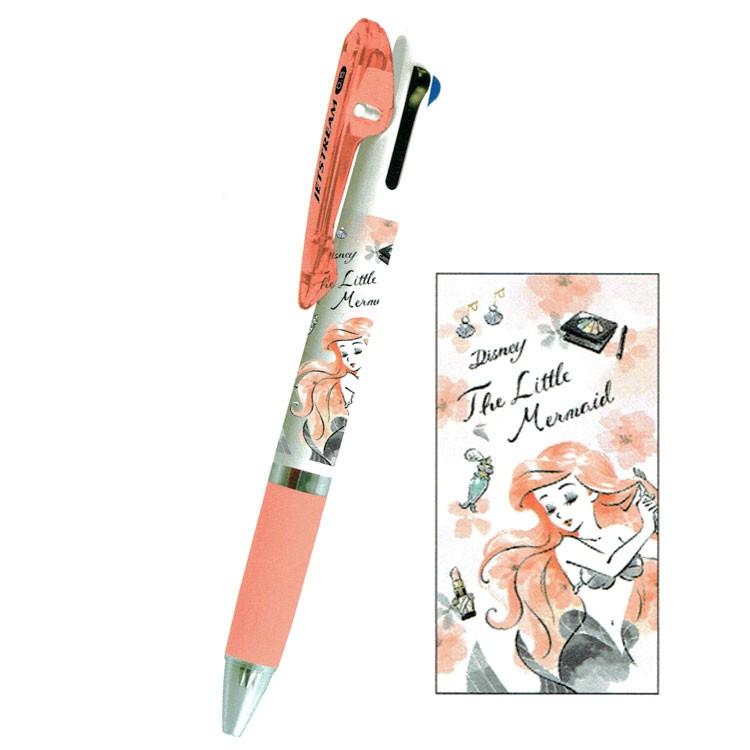 ディズニーリトルマーメイド ジェットストリーム3色ボールペン アリエル キャラクター雑貨 ラフラフ 通販 Paypayモール
