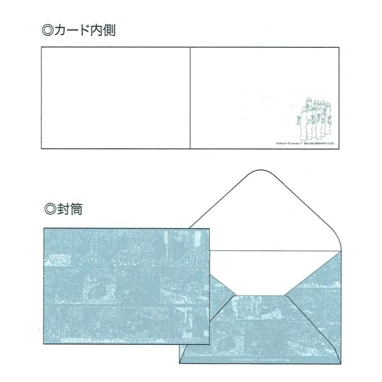ムーミン メッセージカード ブルー｜cast-shop｜03
