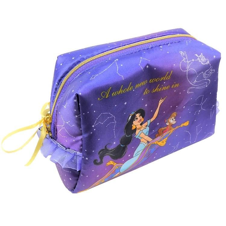 ラッピング不可 ディズニーアラジン ペンケースp ジャスミン シルキースカイ キャラクター雑貨 ラフラフ 通販 Paypayモール