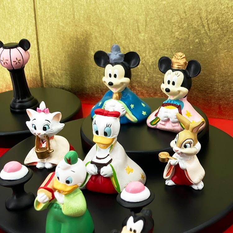 Disney ディズニーミッキー&フレンズ 台段飾り☆ひなまつり Disney ディズニーミッキー&フレンズ 台段飾り☆ひなまつり