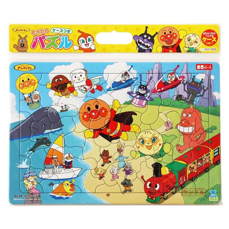 アンパンマン パズルしようよ65p あんぱんまんとおそらのパトロール キャラクター雑貨 ラフラフ 通販 Paypayモール