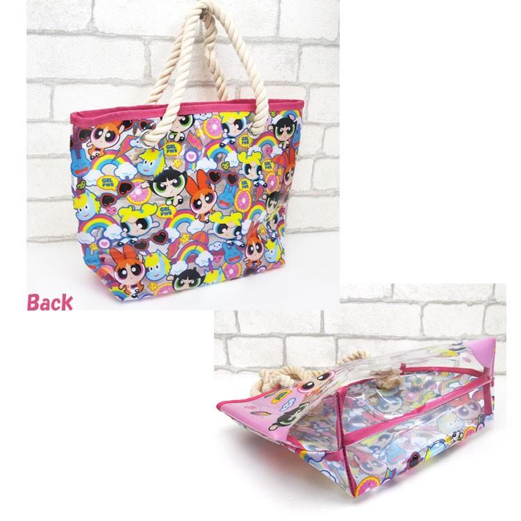 パワーパフガールズ クリアバッグ 総柄 サマーアイテム セール ラッピング不可 キャラクター雑貨 ラフラフ 通販 Paypayモール
