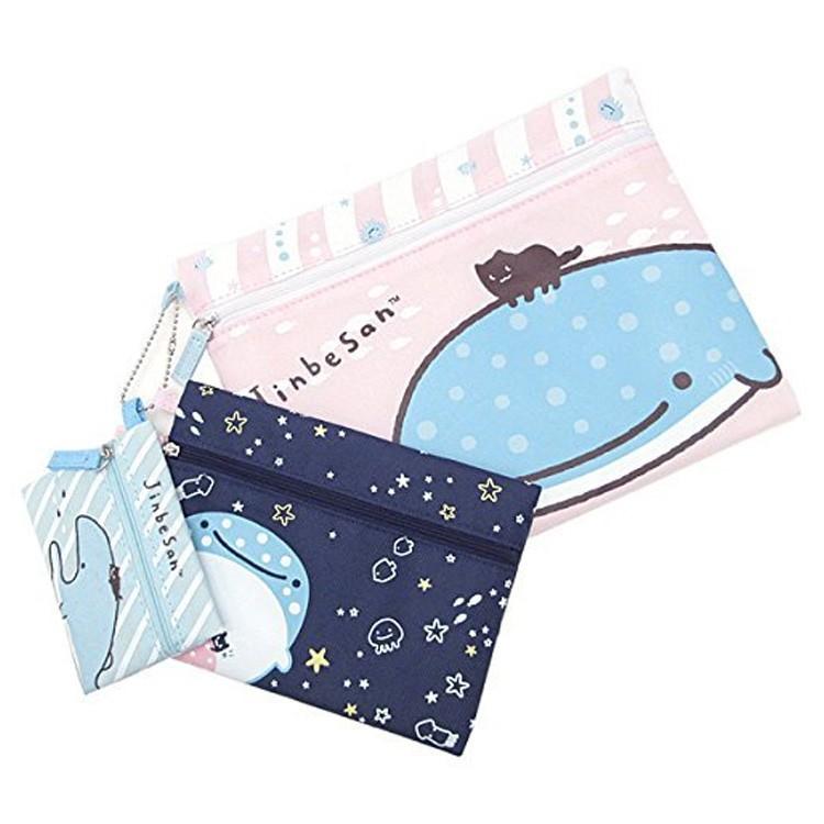 じんべえさん 3連ポーチ アップ 968322 ラッピング不可 キャラクター