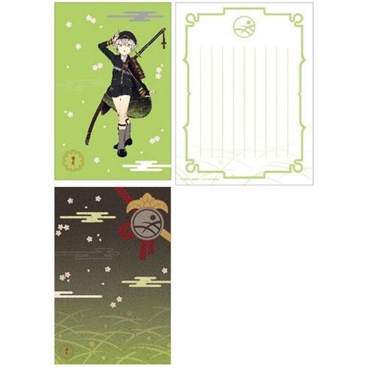 刀剣乱舞online みに手紙せっと 蛍丸 キャラクター雑貨 ラフラフ 通販 Paypayモール