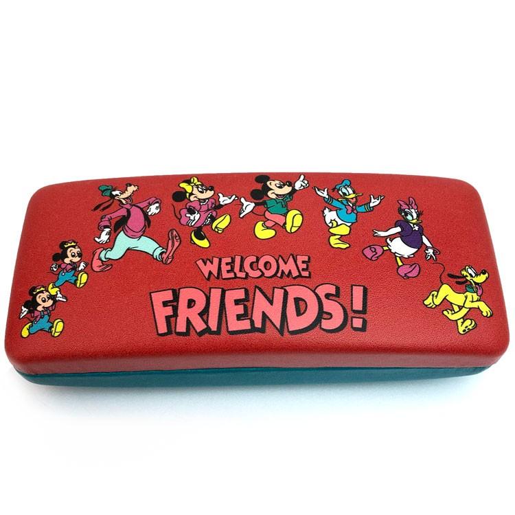 ディズニー ミッキーamp フレンズ メガネケース 返品送料無料
