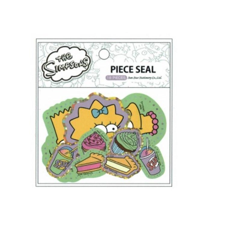 ザ シンプソンズ ホログラムピースシール B バート マギー マージ キャラクター雑貨 ラフラフ 通販 Paypayモール