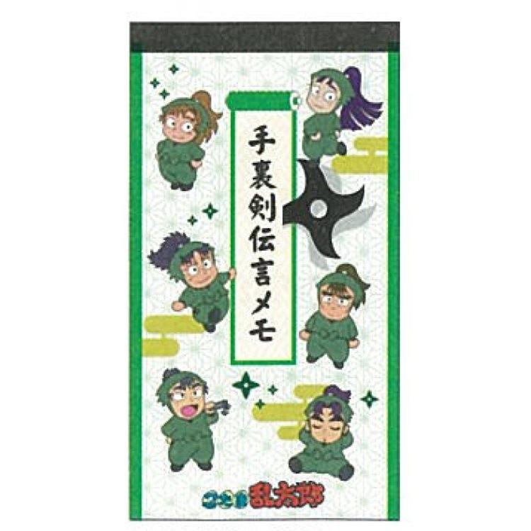 忍たま乱太郎 手裏剣メモ 6年生 キャラクター雑貨 ラフラフ 通販 Paypayモール