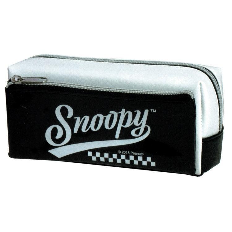 スヌーピー リムーバブルペンケース クリアブラック スポーツロゴ キャラクター雑貨 ラフラフ 通販 Paypayモール