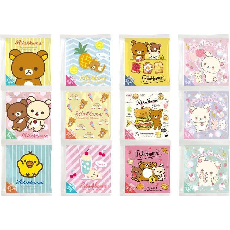 4柄セット リラックマ 3連ひやしっこ☆サマーアイテム