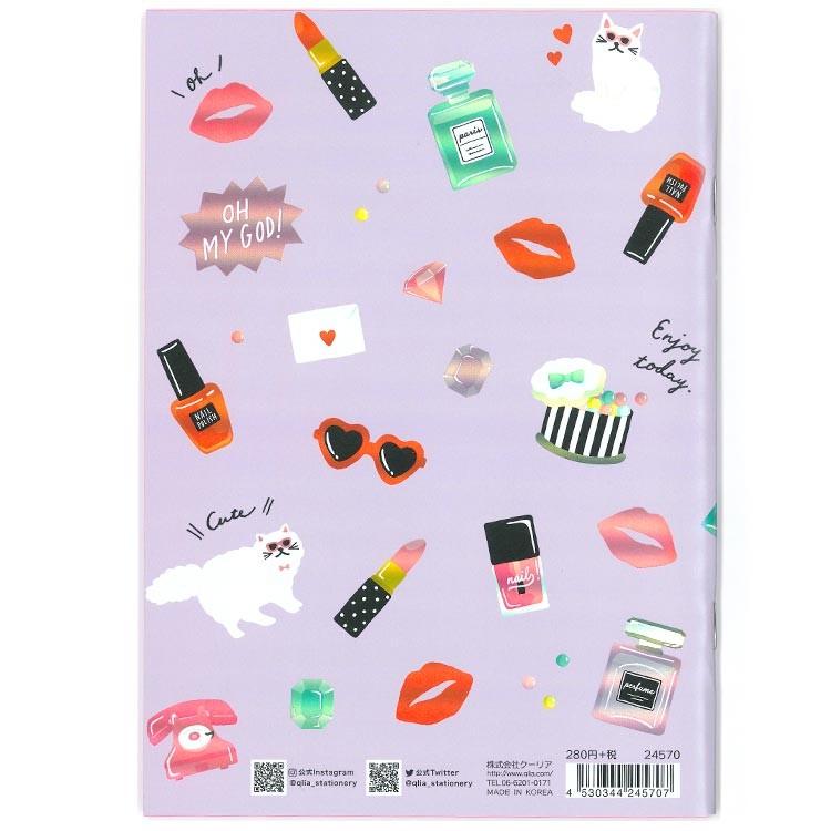 ファンシー文具 A5ノート ピカピリカ コスメ キャラクター雑貨 ラフラフ 通販 Paypayモール