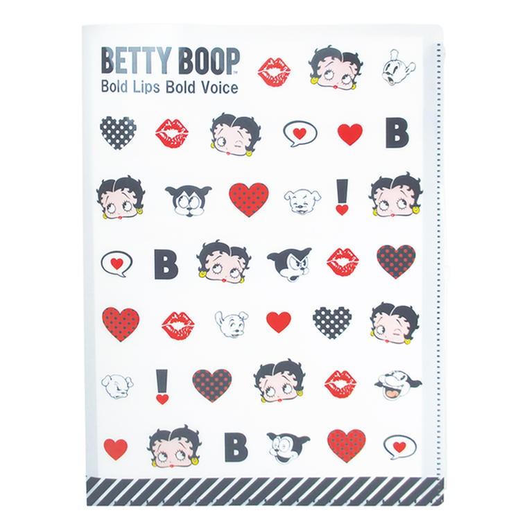 ベティ 6 1クリアファイル アイコン Betty Boop キャラクター雑貨 ラフラフ 通販 Paypayモール