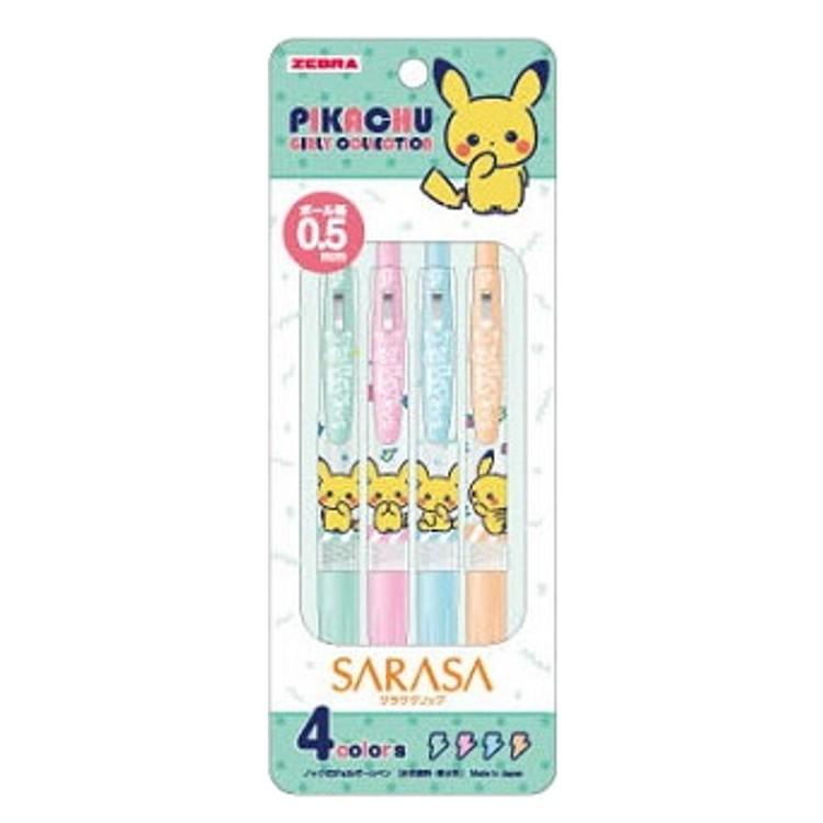 ポケットモンスター サラサクリップ4色セット A キャラクター雑貨 ラフラフ 通販 Paypayモール