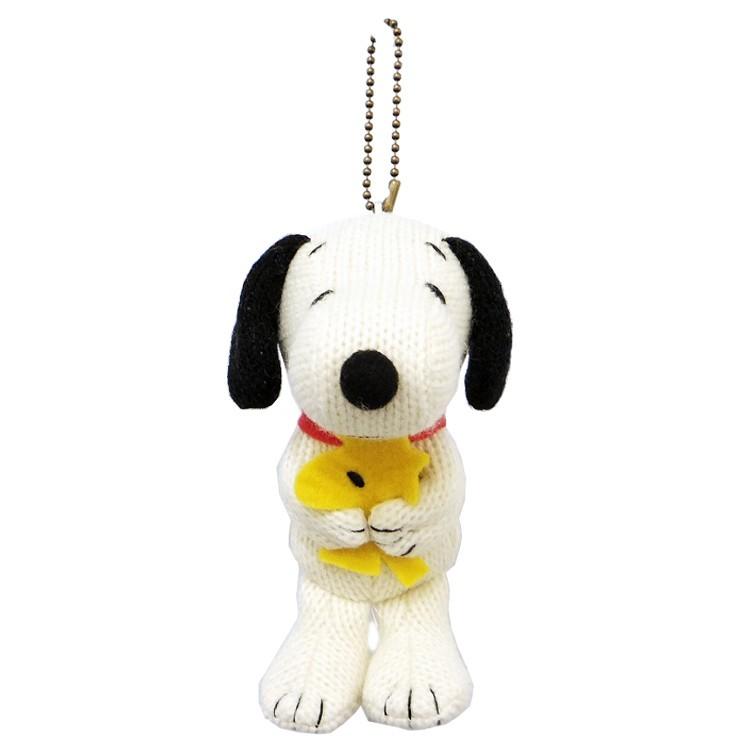 スヌーピー ボールチェーン付きニットマスコット スヌーピー ウッドストック 137968 キャラクター雑貨 ラフラフ 通販 Paypayモール