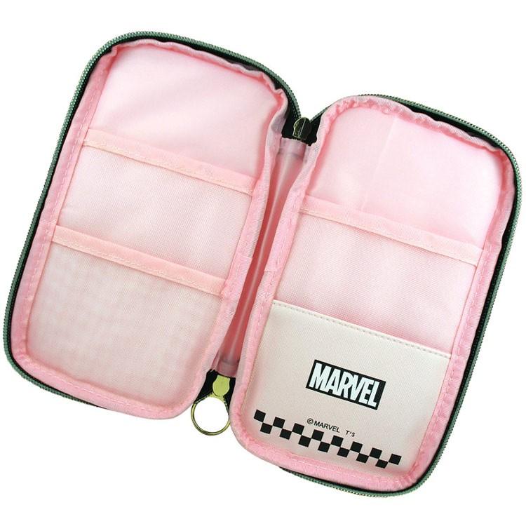 マーベル フラットマルチペンケース チェッカーピンク Marvel ラッピング不可 キャラクター雑貨 ラフラフ 通販 Paypayモール