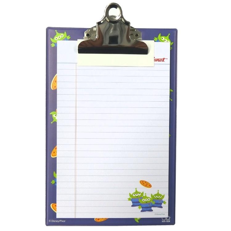 ディズニートイストーリー クリップボードメモ Pixm セール X第5弾 ラッピング不可 定番キャンバス