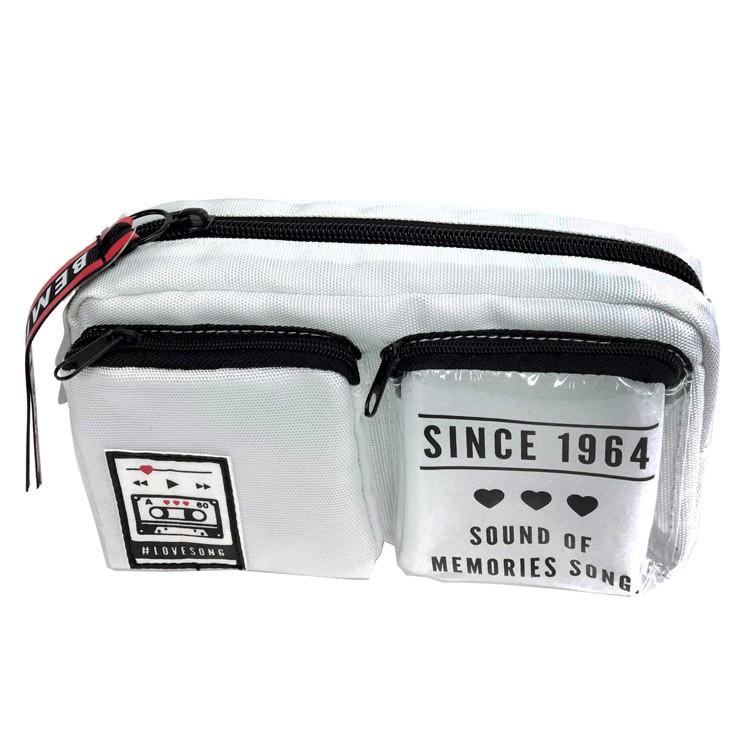 ファンシー文具 Wポケットペンポーチ サウンドオブメモリーズ ラッピング不可 キャラクター雑貨 ラフラフ 通販 Paypayモール