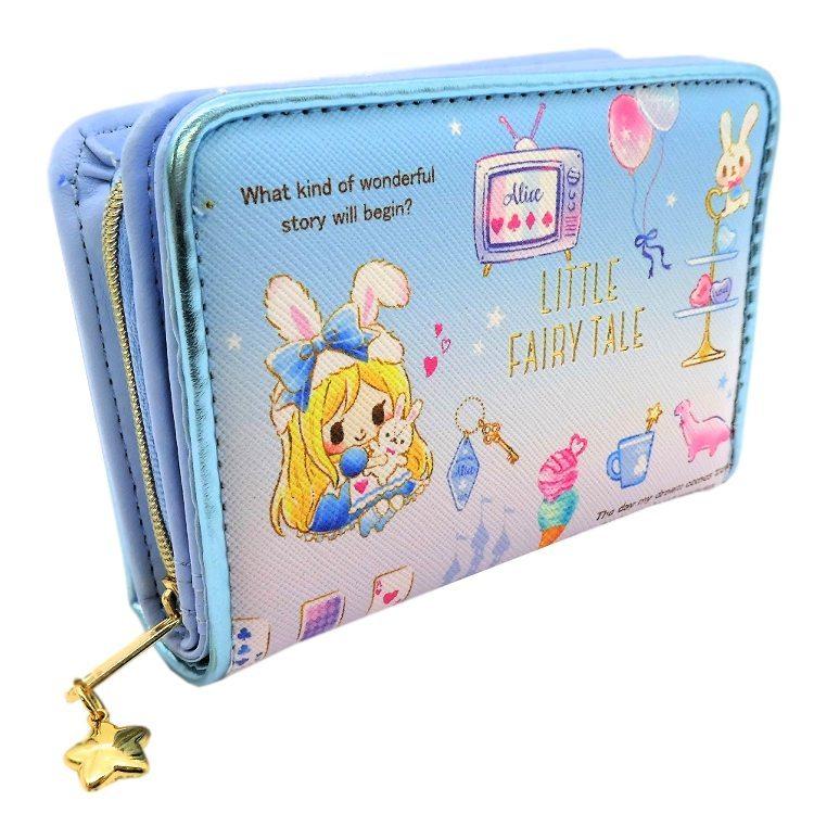 リトルフェアリーテイル 2つ折り財布 アリス リトルプリンセスルーム セール ラッピング不可 キャラクター雑貨 ラフラフ 通販 Paypayモール