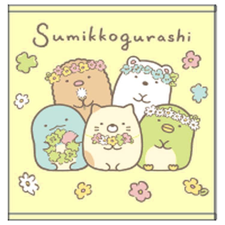 すみっコぐらし ウォッシュタオル2p お花とすみっコ キャラクター雑貨 ラフラフ 通販 Paypayモール