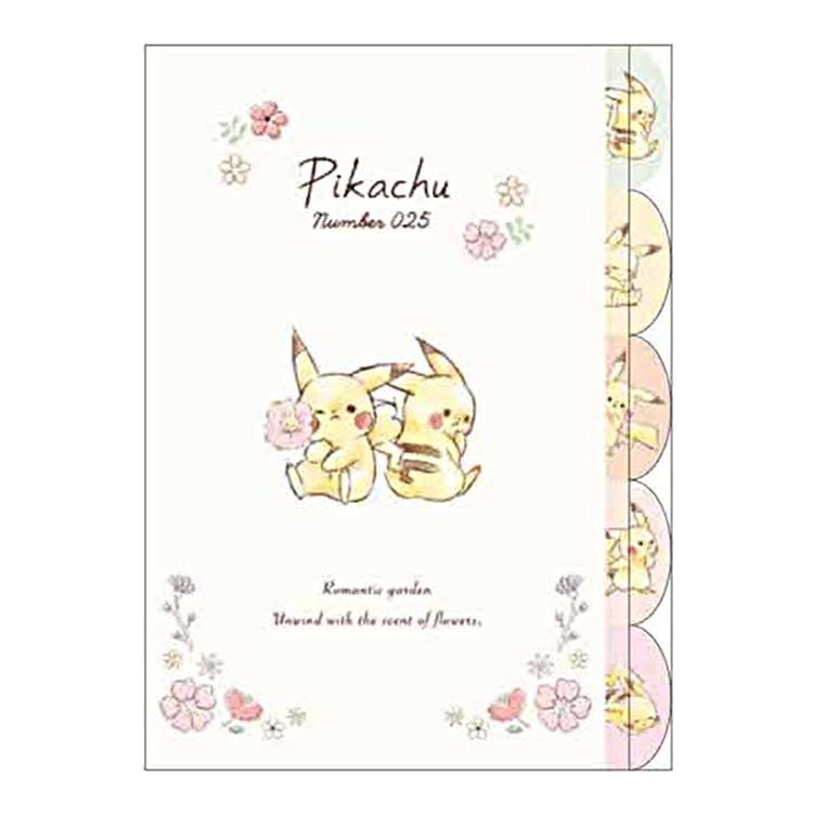 ポケットモンスター 5インデックスクリアファイル ピカチュウ フラワー Pikachu Number025 キャラクター雑貨 ラフラフ 通販 Paypayモール