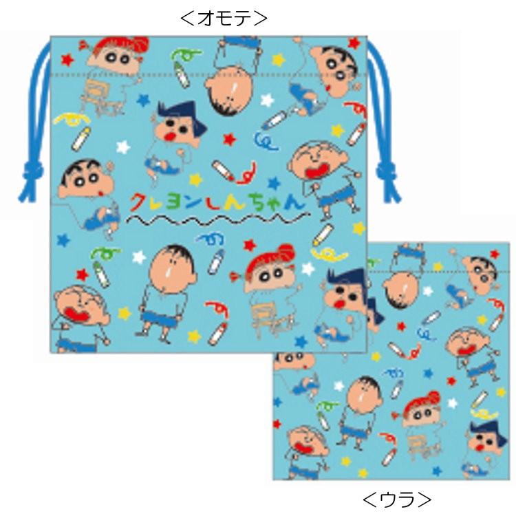クレヨンしんちゃん 巾着 かすかべ防衛隊クレヨン キャラクター雑貨 ラフラフ 通販 Paypayモール