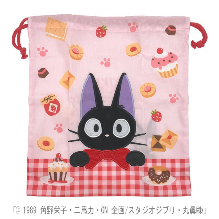 魔女の宅急便 巾着 L ジジのおやつ キャラクター雑貨 ラフラフ 通販 Paypayモール