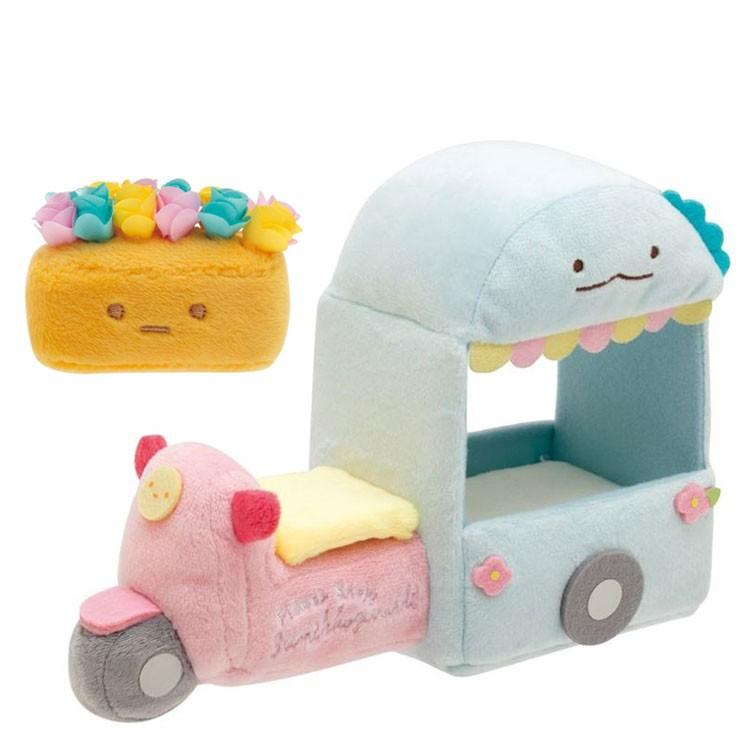 すみっコぐらし シーンぬいぐるみ フラワーワゴン おしごとごっこ すみ