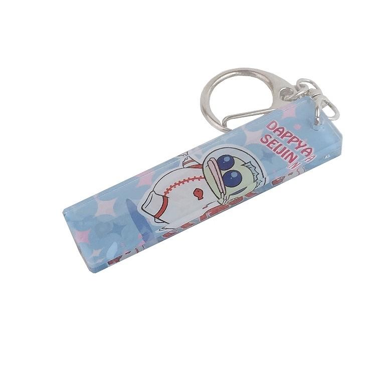 キーホルダーのうえのやつ うるせぇトリ（働きたくない） / mame&co ( m_c_l_s )のアクリル