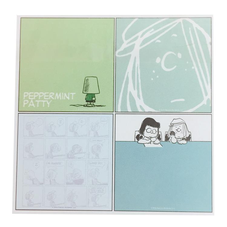 スヌーピー スクエアメモ ペパーミントパティ アップ キャラクター雑貨 ラフラフ 通販 Paypayモール