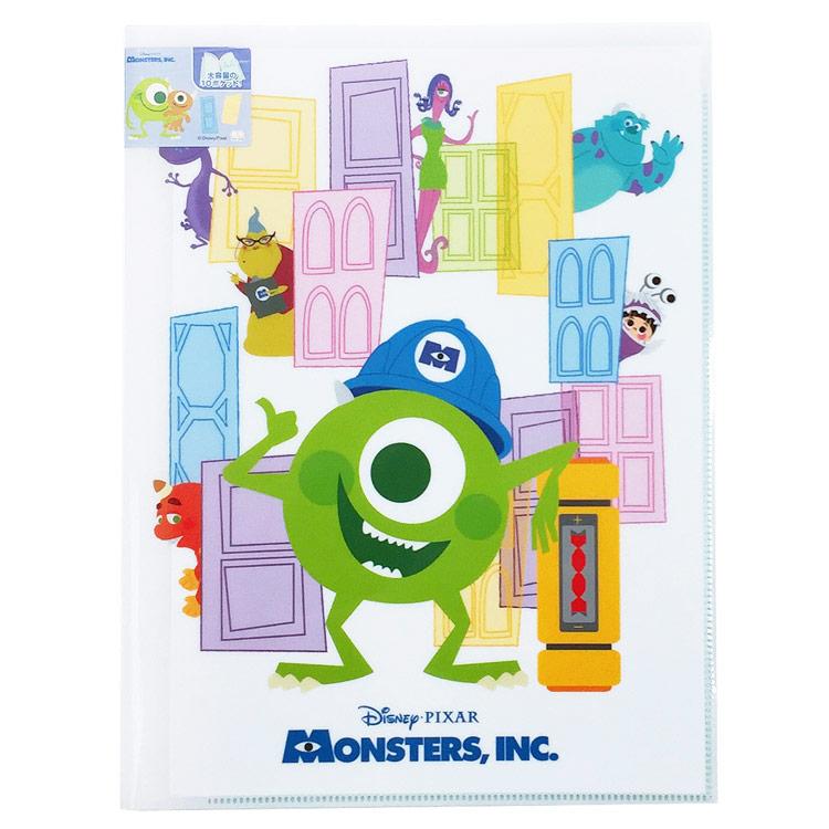 ディズニーモンスターズインク クリアファイル10p キャラクター雑貨 ラフラフ 通販 Paypayモール