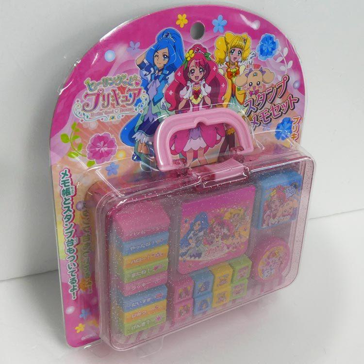 ヒーリングっとプリキュア スタンプメモセット セール ラッピング不可 キャラクター雑貨 ラフラフ 通販 Paypayモール