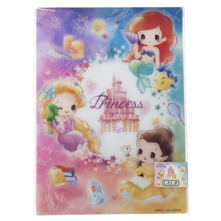 ディズニープリンセス 下敷き 新学期 キャラクター雑貨 ラフラフ 通販 Paypayモール