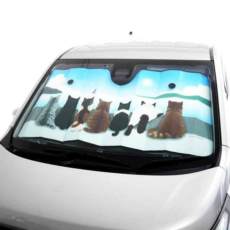 フェリシモ猫部 サンシェード60 130cm Bl 海辺の猫カー用品 単品発送 ラッピング不可 キャラクター雑貨 ラフラフ 通販 Paypayモール