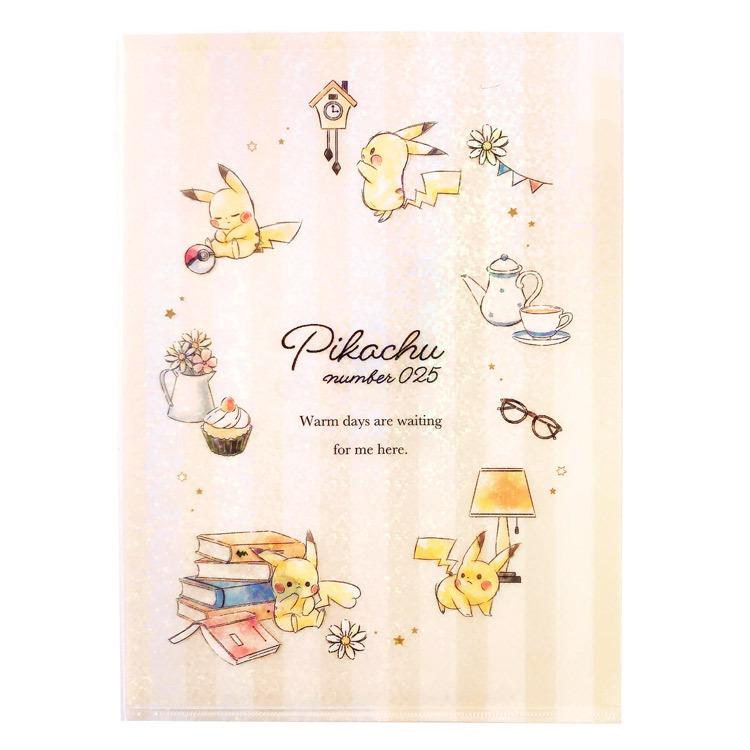 ポケットモンスター 3ポケットクリアファイル ピカチュウ アフターヌーン Pikachu Number025 キャラクター雑貨 ラフラフ 通販 Paypayモール