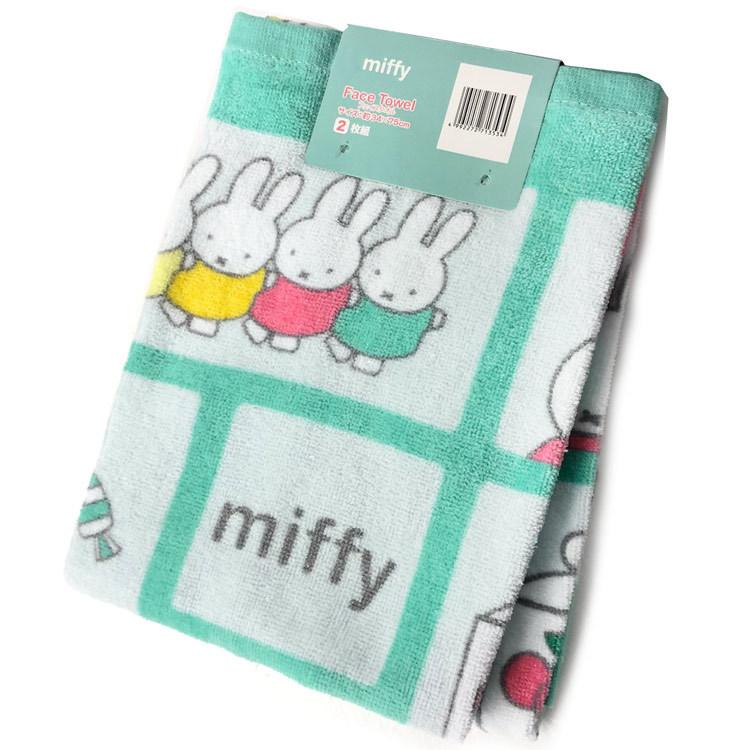 ミッフィー フェイスタオル2p キッチンアイコン キャラクター雑貨 ラフラフ 通販 Paypayモール