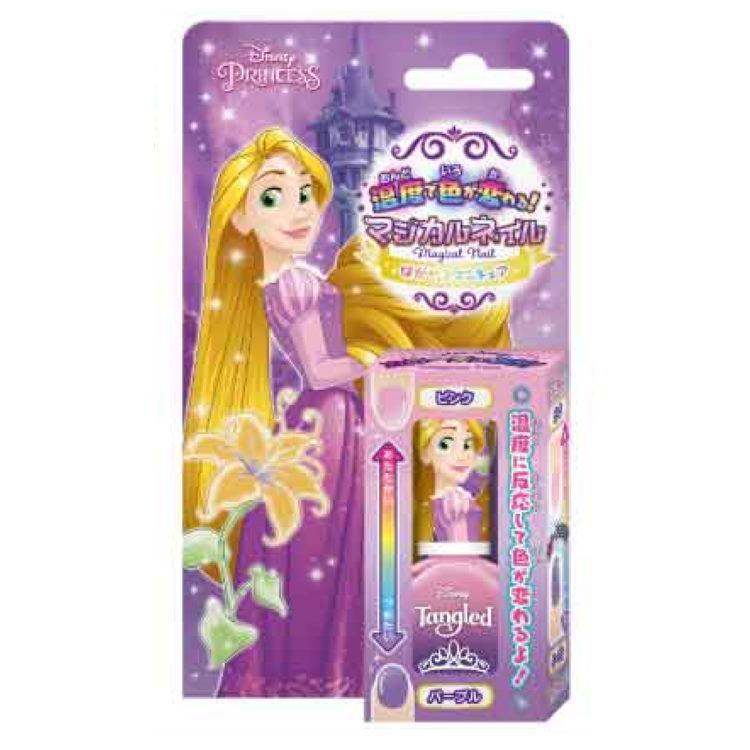 ディズニー塔の上のラプンツェル はがせるマニキュア 温度で色が変わるマジカルネイル 05 ラプンツェル キャラクター雑貨 ラフラフ 通販 Paypayモール