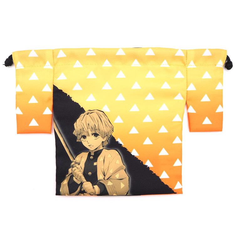 鬼滅の刃 羽織風巾着 我妻善逸 [508609] アウトレット