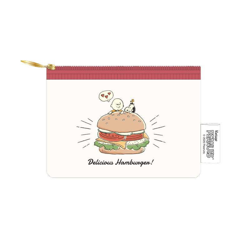 スヌーピー ミニポーチ ハンバーガー アメリカンテイスト第7弾 キャラクター雑貨 ラフラフ 通販 Paypayモール
