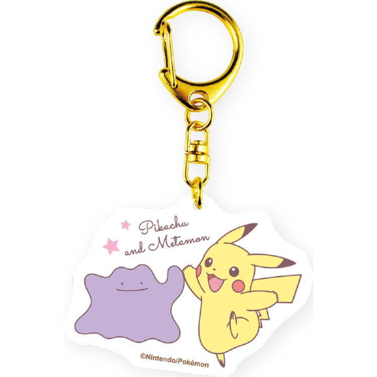 ポケットモンスター アクリルキーホルダー ピカチュウ メタモン 仲良しフレンズ キャラクター雑貨 ラフラフ 通販 Paypayモール