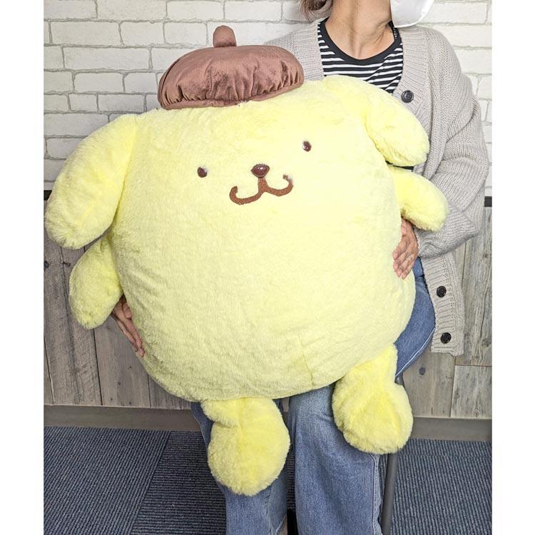 ポムポムプリン ぬいぐるみ 2L☆ほわほわ☆ [152596 ポムポムプリン ぬいぐるみ 2L☆ほわほわ☆ [152596