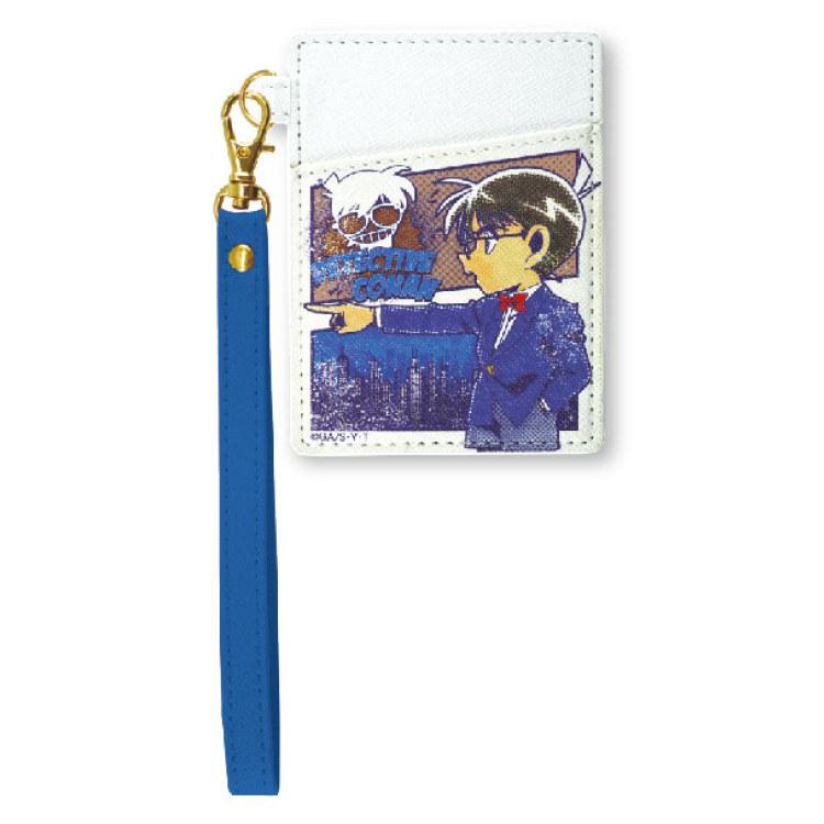 名探偵コナン 合皮パスケース 江戸川コナン キャラクター雑貨 ラフラフ 通販 Paypayモール