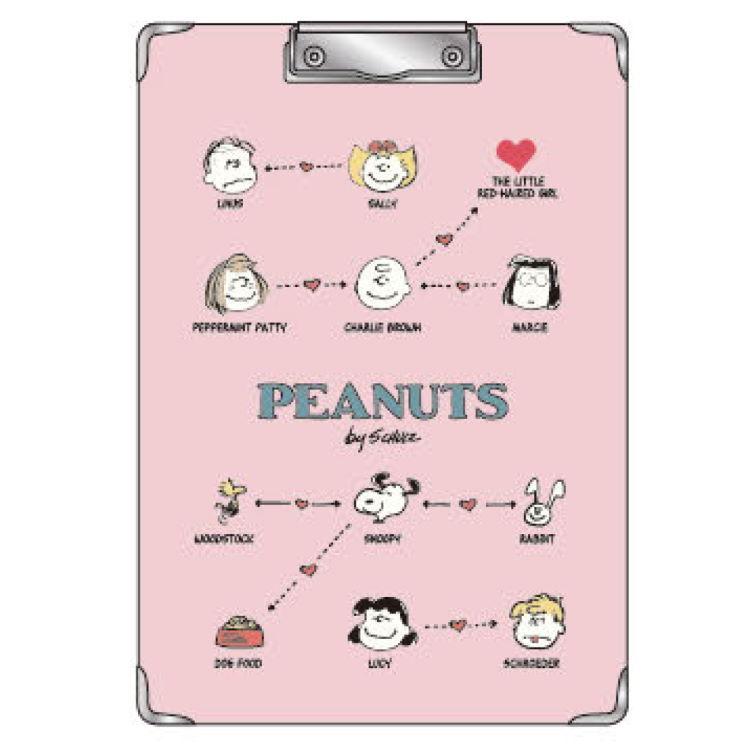 スヌーピー クリップボードa4 ラブ 相関図 キャラクター雑貨 ラフラフ 通販 Paypayモール