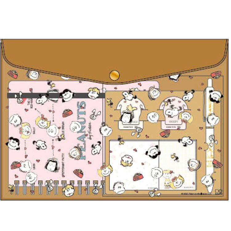 スヌーピー ステーショナリーセット 爆安 相関図 キャメル