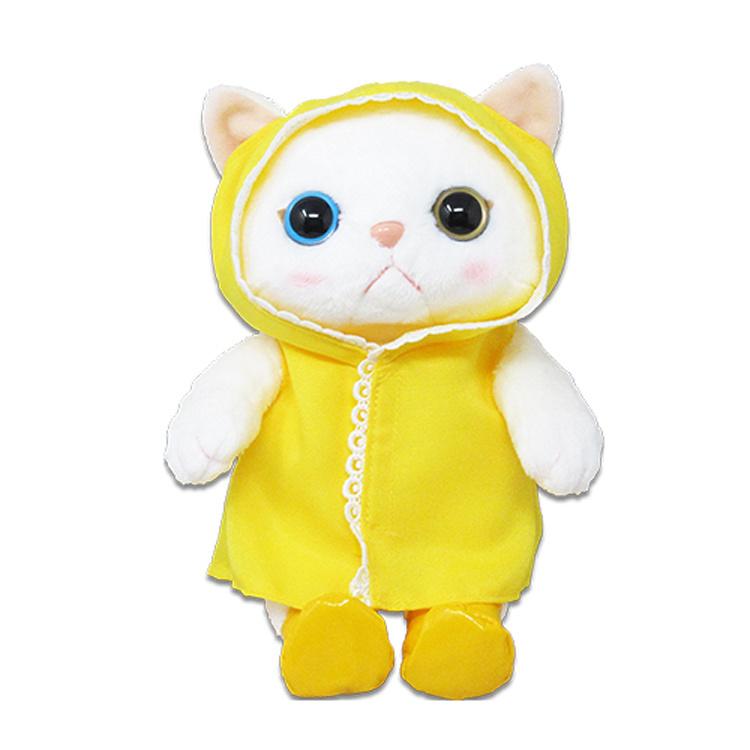 チューチューキャット ぬいぐるみコスチュームs 雨ふり イエロー キャラクター雑貨 ラフラフ 通販 Paypayモール