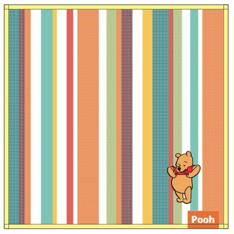 ディズニーくまのプーさん ミニタオル おなかいっぱい プー キャラクター雑貨 ラフラフ 通販 Paypayモール