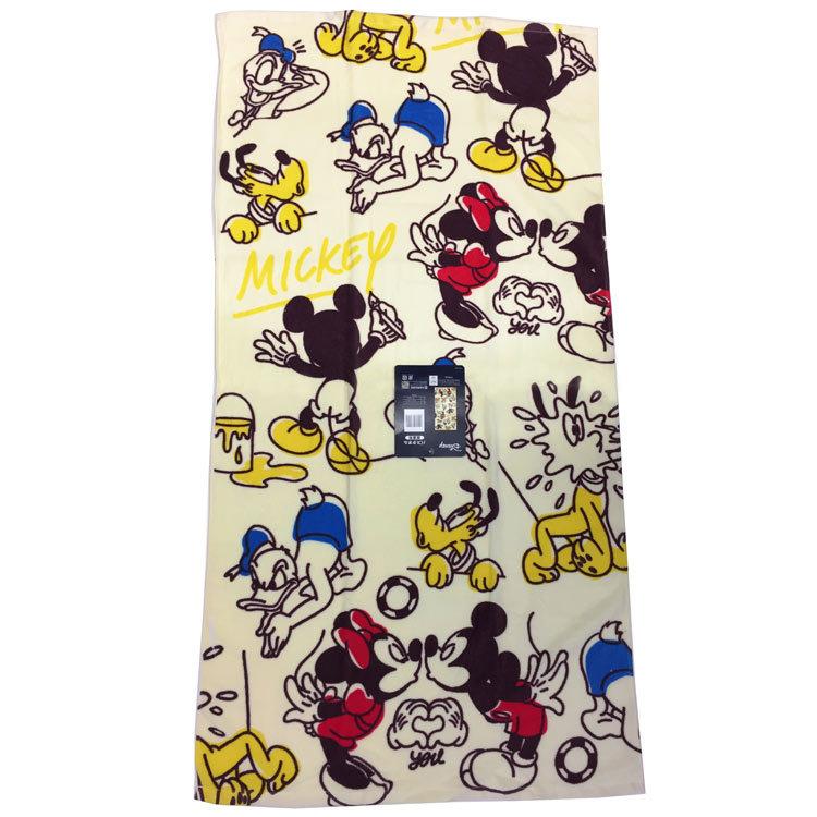 ディズニー バスタオル1p ラインアートパーティー Kb キャラクター雑貨 ラフラフ 通販 Yahoo ショッピング
