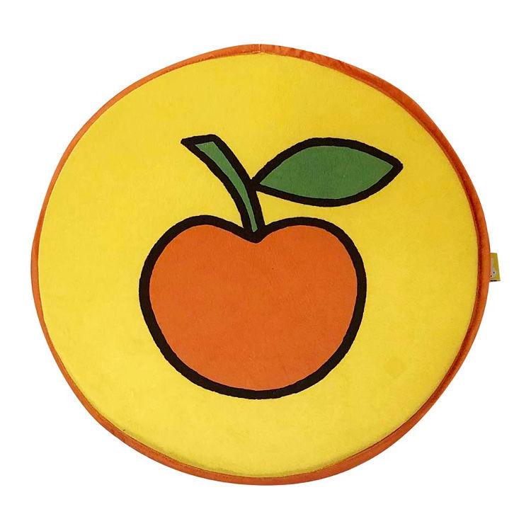 ミッフィー シートクッション サークル リンゴ 4433 キャラクター雑貨 ラフラフ 通販 Paypayモール