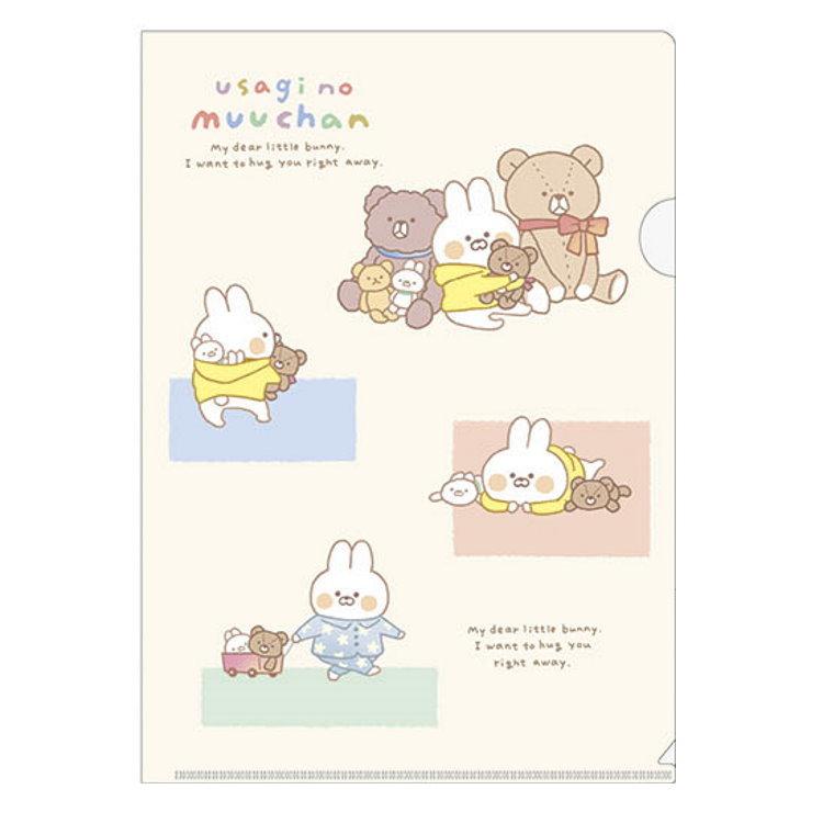 うさぎのムーちゃん クリアファイル トイ トモエヌ キャラクター雑貨 ラフラフ 通販 Paypayモール