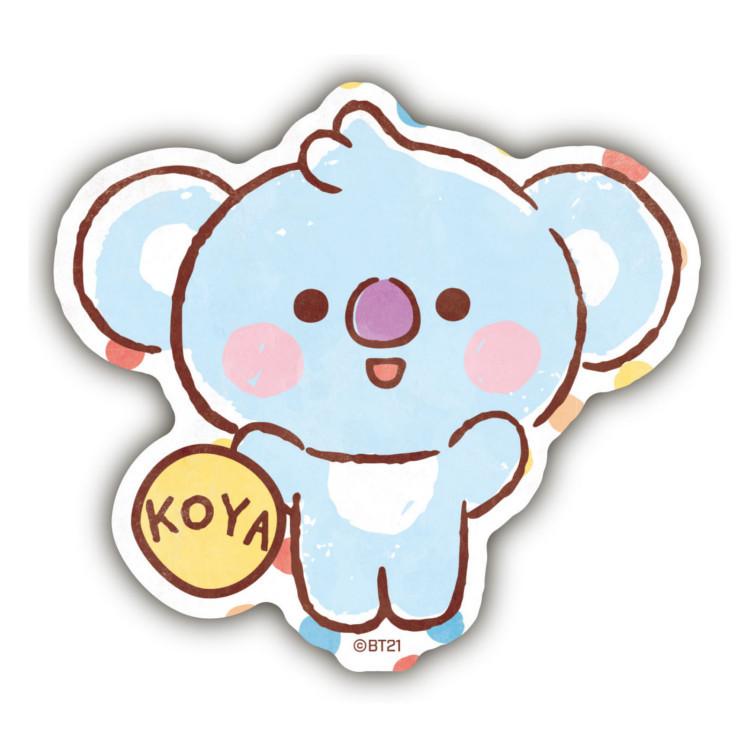 Bt21 トラベルステッカー Baby Koya キャラクター雑貨 ラフラフ 通販 Paypayモール