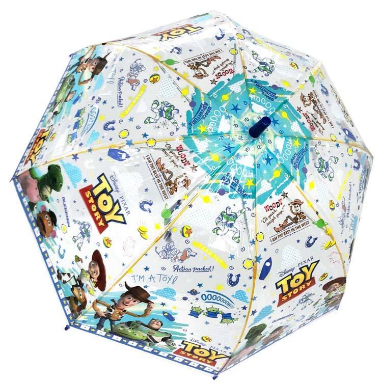 単品発送 ラッピング不可 ディズニートイストーリー 子供ワンタッチビニール傘55cm キャラクター雑貨 ラフラフ 通販 Paypayモール