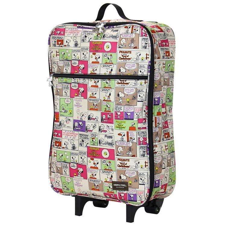 スヌーピー 折り畳みキャリー コミックカラー ハピタス スヌーピー 6571 キャラクター雑貨 ラフラフ 通販 Paypayモール